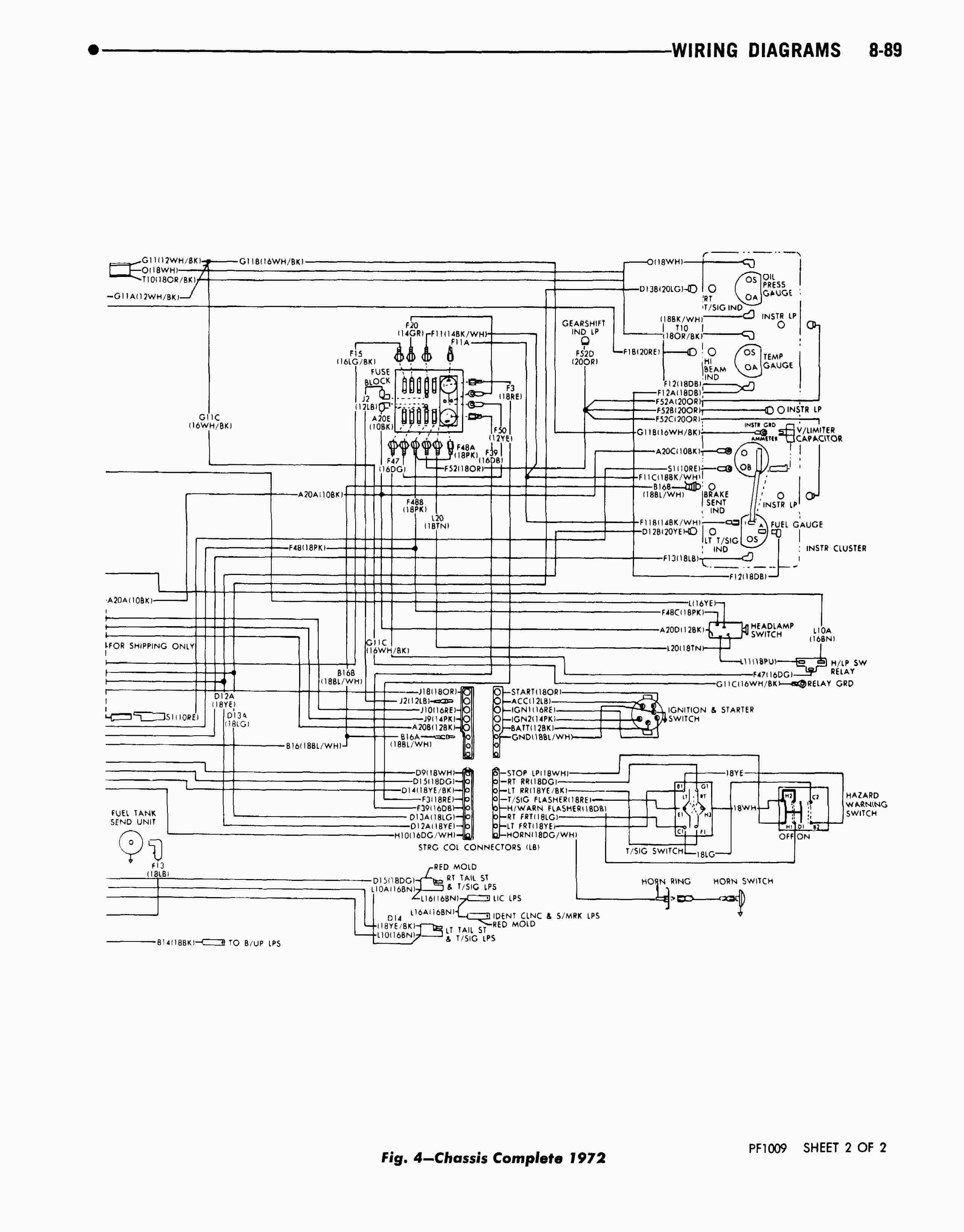 Dave's Place - 72 Dodge Class A Chassis Wiring Diagram