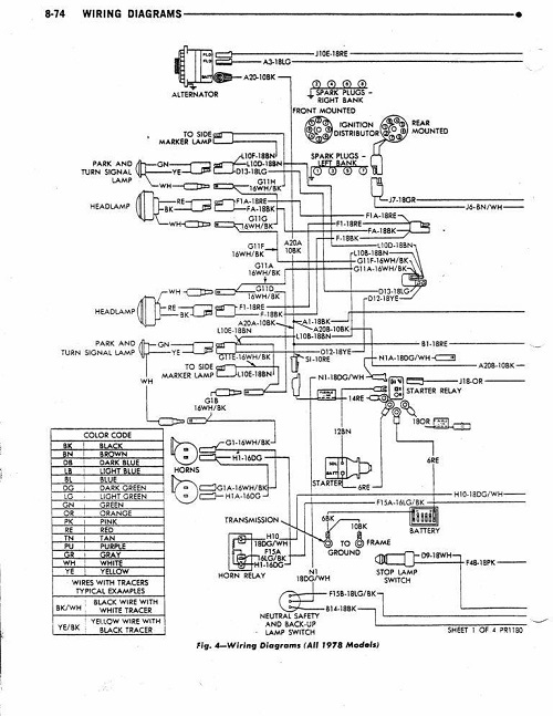 Dave's Place - 78 Dodge Class A Chassis Wiring Diagram